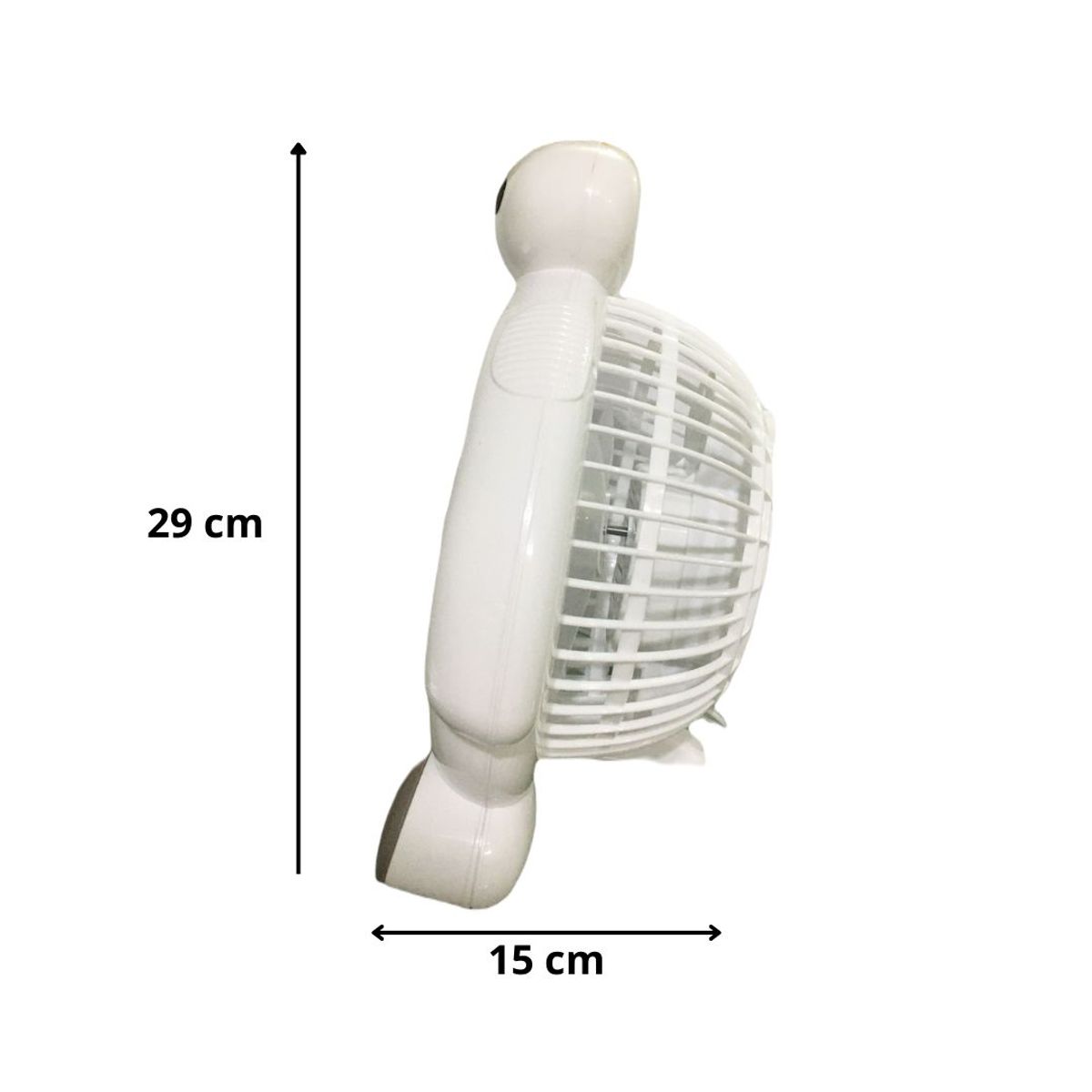 GENERICO - Ventilador de Mesa portátil 2 Niveles Robot