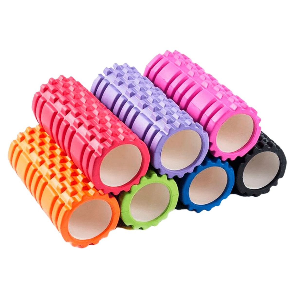 GENERICO - Foam Roller 33cm Rodillo de Espuma para Masajes muscular