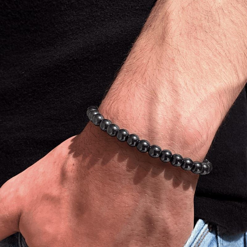 ALFA SFM - Pulsera Hematita Natural