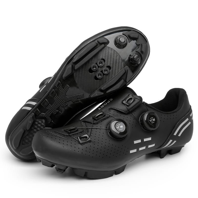 GENERICO - Zapatillas de ciclismo para hombre MTB