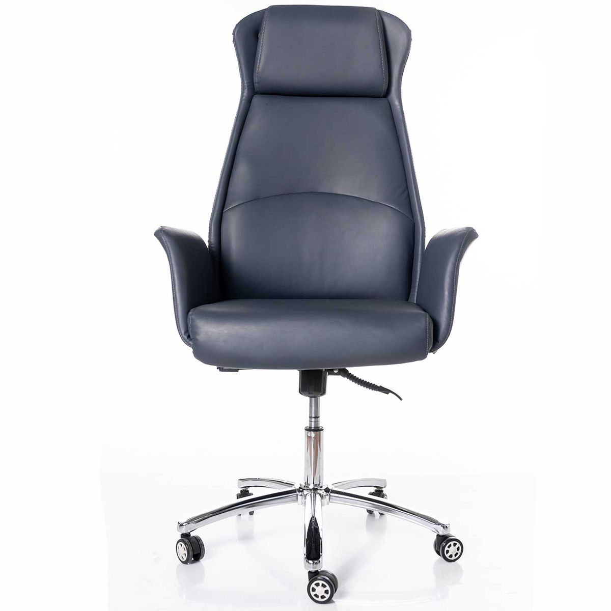 INIUS - Silla Ejecutiva Reclinable 135º y Resistente 150 kg Inius CID - Azul Acero