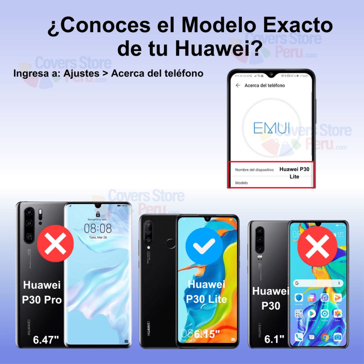 GENERICO - Mica para Huawei P30 Lite Protector 21D Antishock Resistente