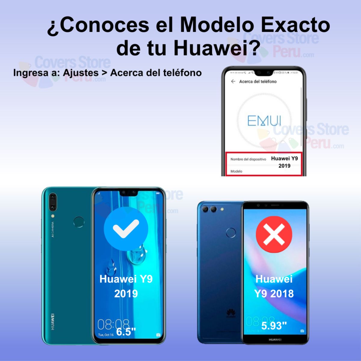 GENERICO - Mica para Huawei Y9 2019 Protector 21D Antishock Vidrio Templado