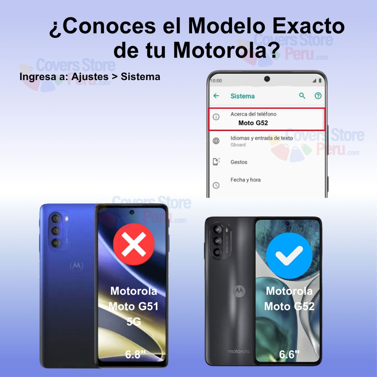 GENERICO - Mica para Motorola G52 Protector de pantalla 21D Antishock Resistente