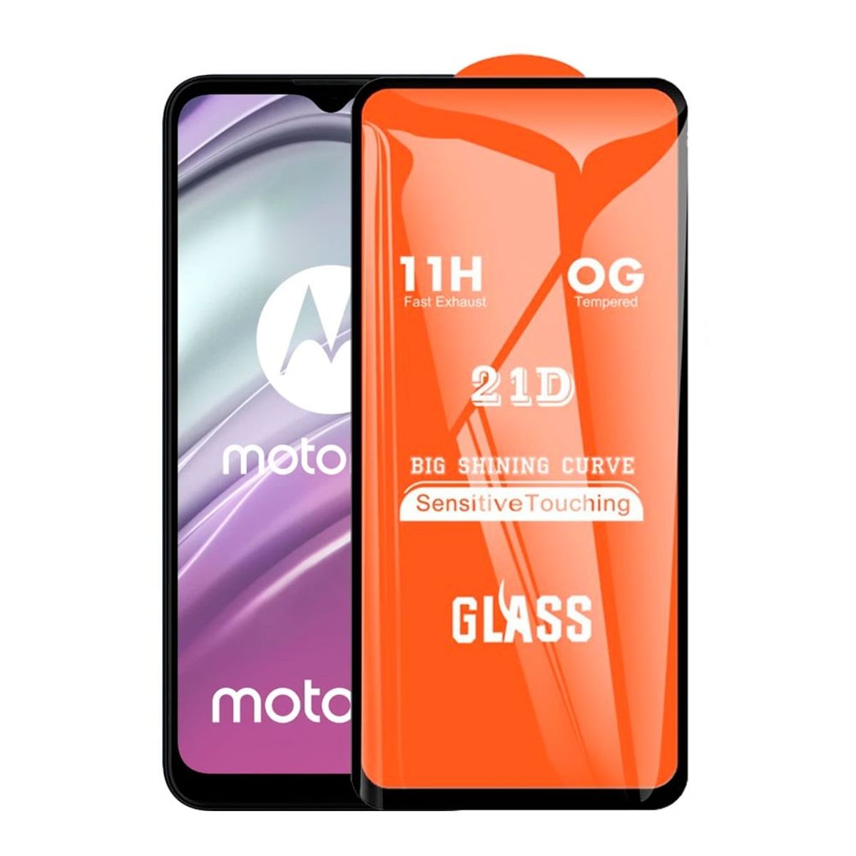 GENERICO - Mica para Motorola G200 Protector de pantalla 21D Antishock Resistente
