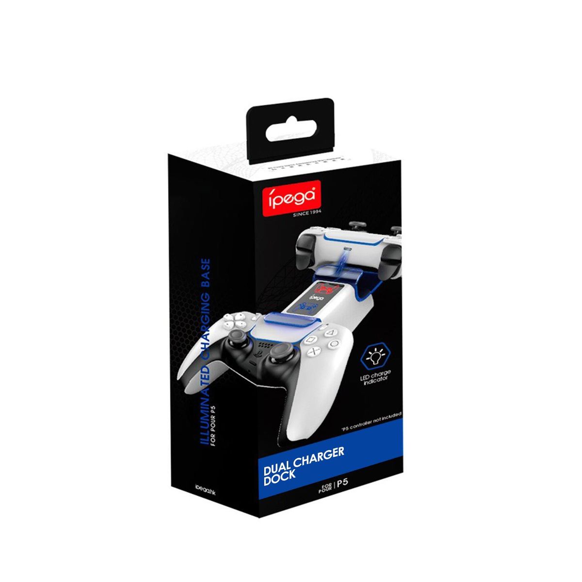 IPEGA - Base de Carga Ipega Mando Dualsense PS5 White Pg P5003.