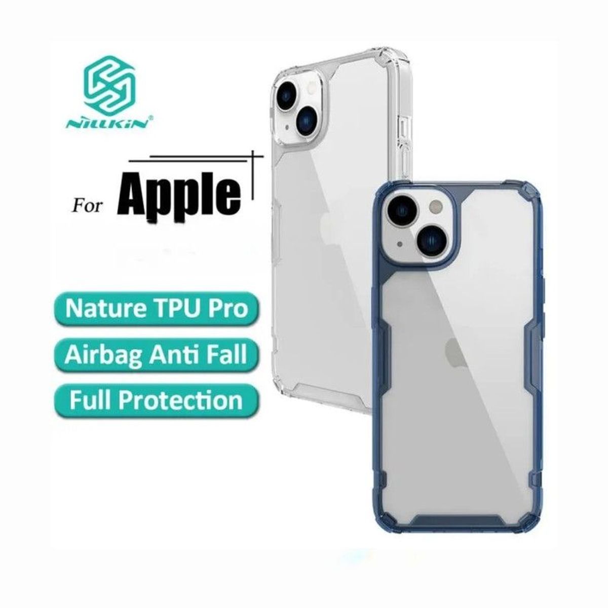 NILLKIN - Case Nillkin Nature TPU Pro Nillkin Para Iphone 13 - Azul