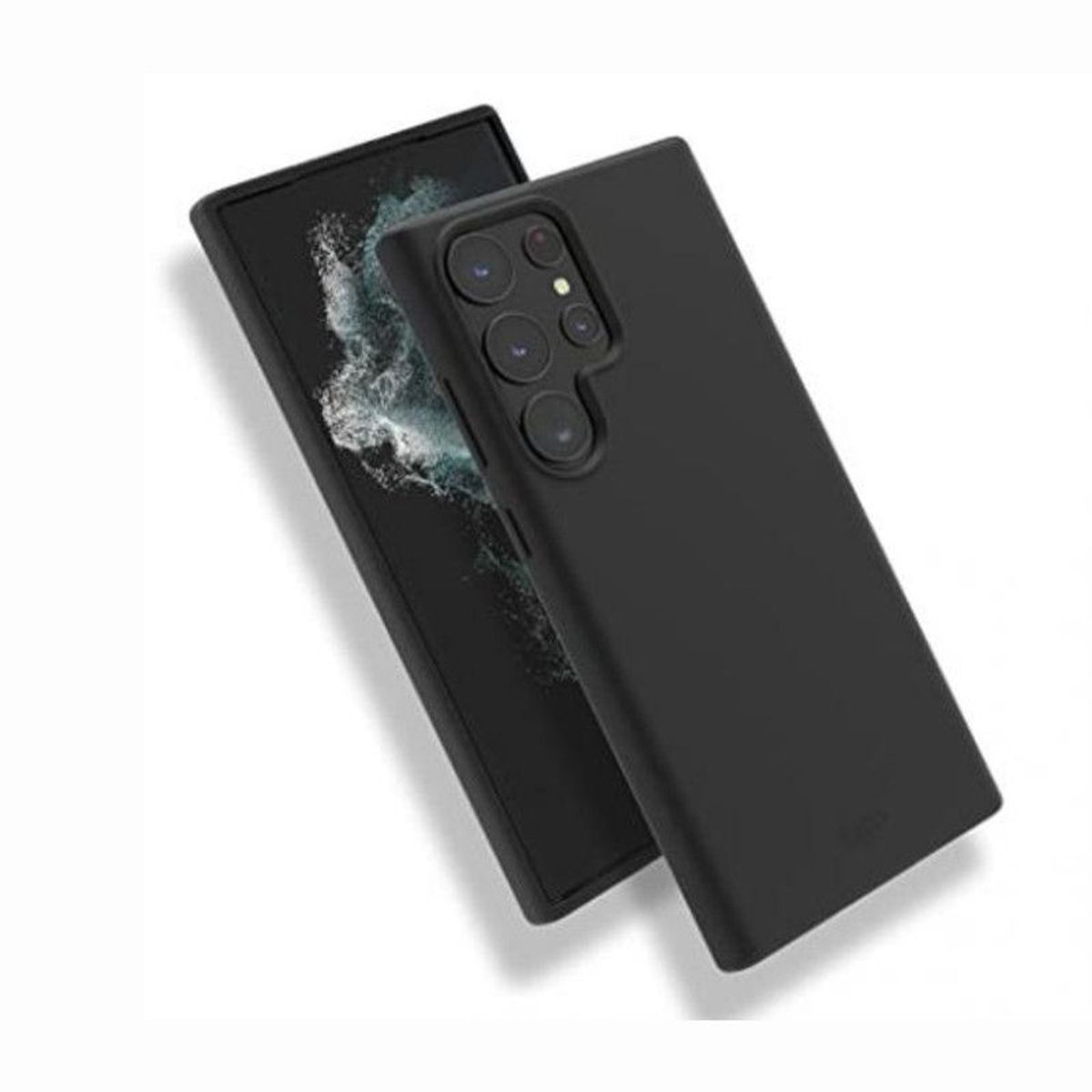 CASE - Case Silicona Para Samsung S24 Ultra - Negro