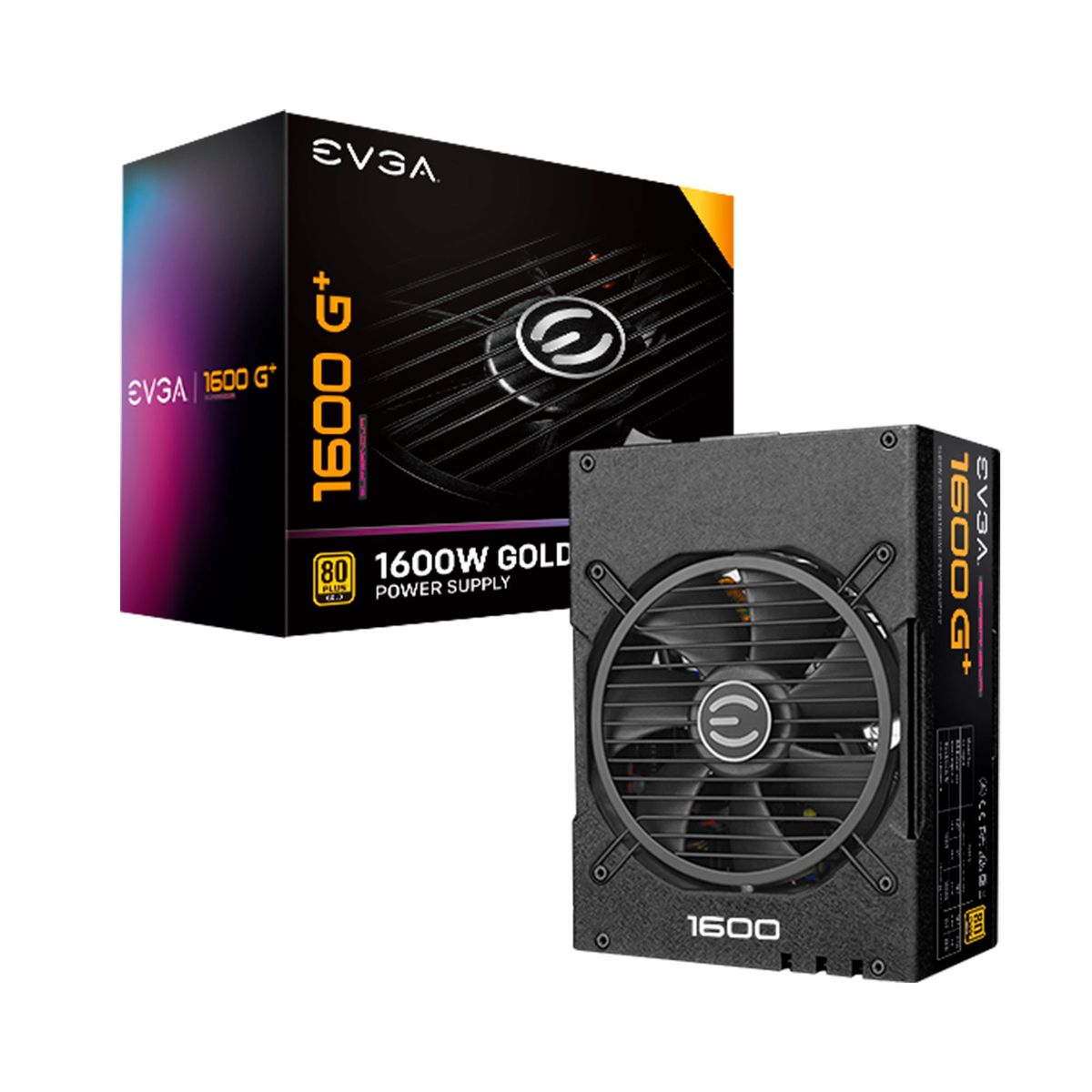 MALCREADO34458 - FUENTE DE PODER EVGA 1600 G+SUPERNOVA 80 PLUS 1600W P/N:220-GP-1600-X1