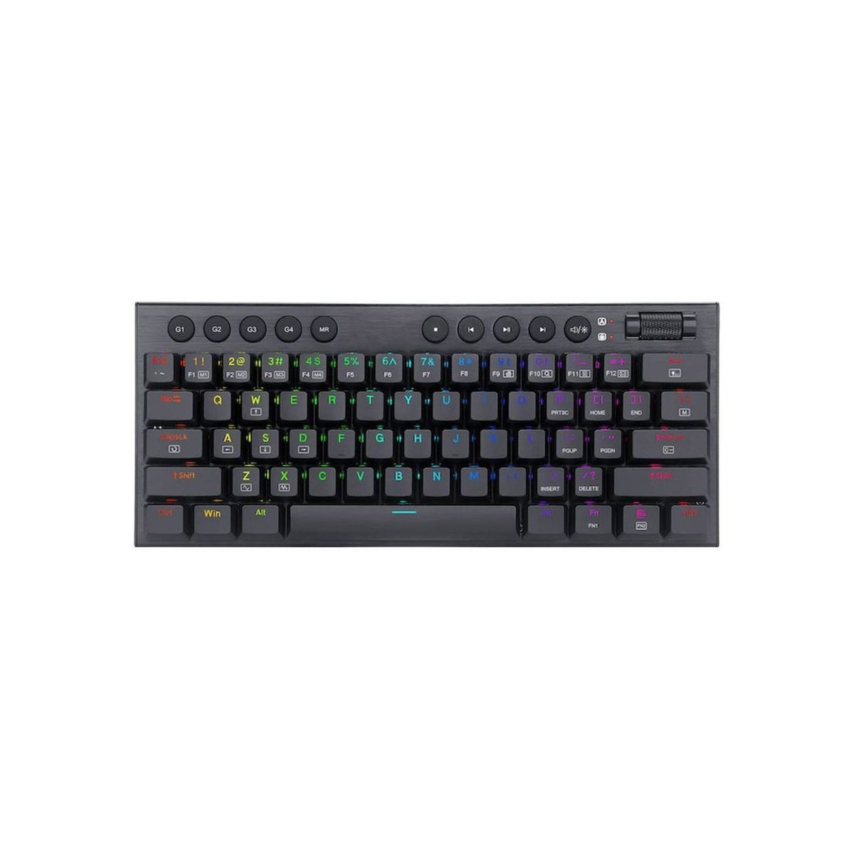 REDRAGON - Teclado Gamer Redragon Horus Mini English K632-Rgb Black Red Switch