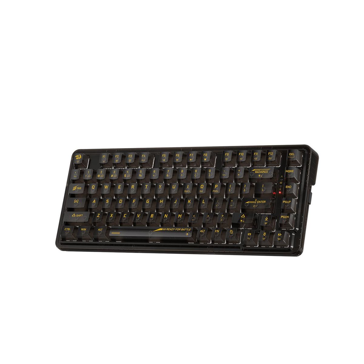 REDRAGON - Teclado Gamer Redragon Elf Pro Black K649Ctb Pro Wireless Eng Black
