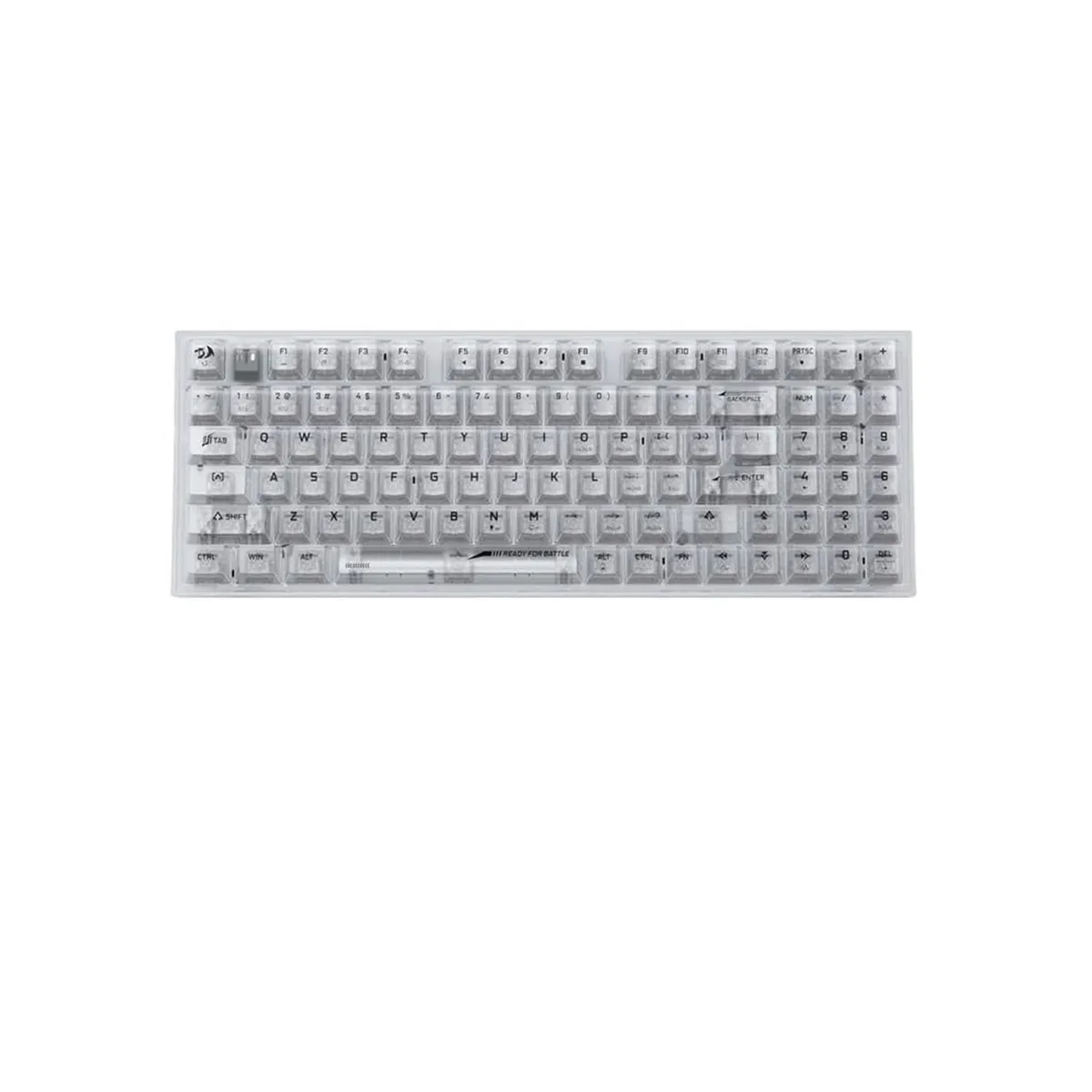 REDRAGON - Teclado Gamer Redragon Pollux Pro K628 Ct Rgb Pro English White