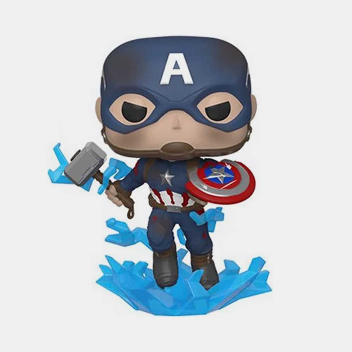 FUNKO - FUNKO POP AVENGERS ENDGAME - CAPTAIN AMERICA SHIELD MJOLNIR