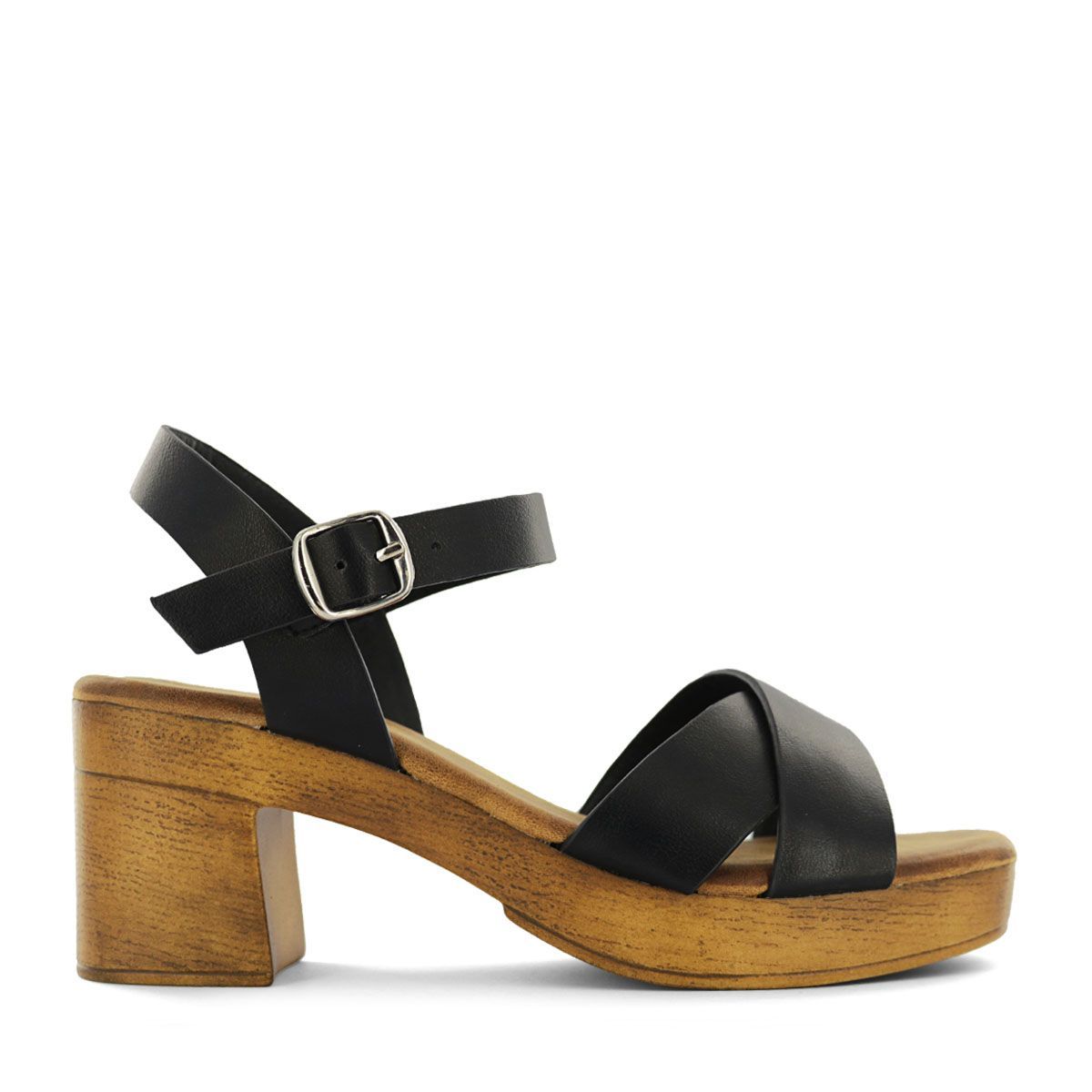 IMPULS - Sandalias con Taco Impuls Mujer Isadora02 Negro