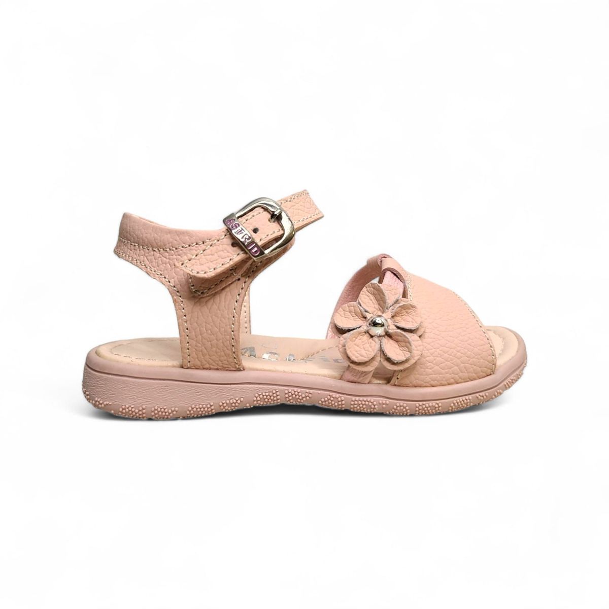 GENERICO - Sandalias verano flor con hebilla semi-ortopédico para niña