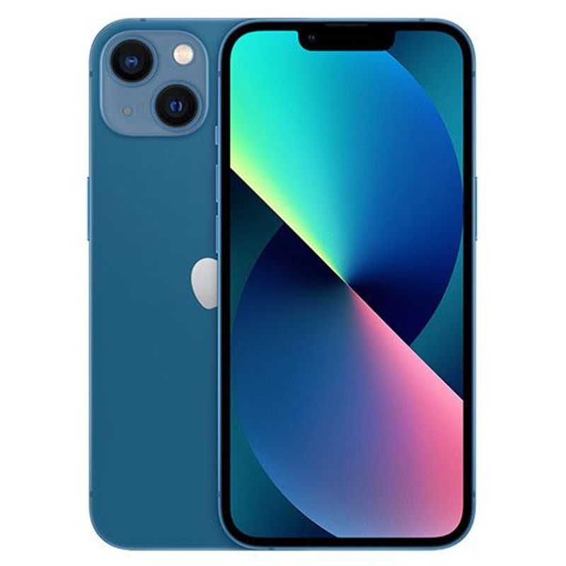 APPLE - iPhone 13 Mini 128GB, Batería 100%, Grado A, ENTREGA INMEDIATA, Azul, Reacondicionado
