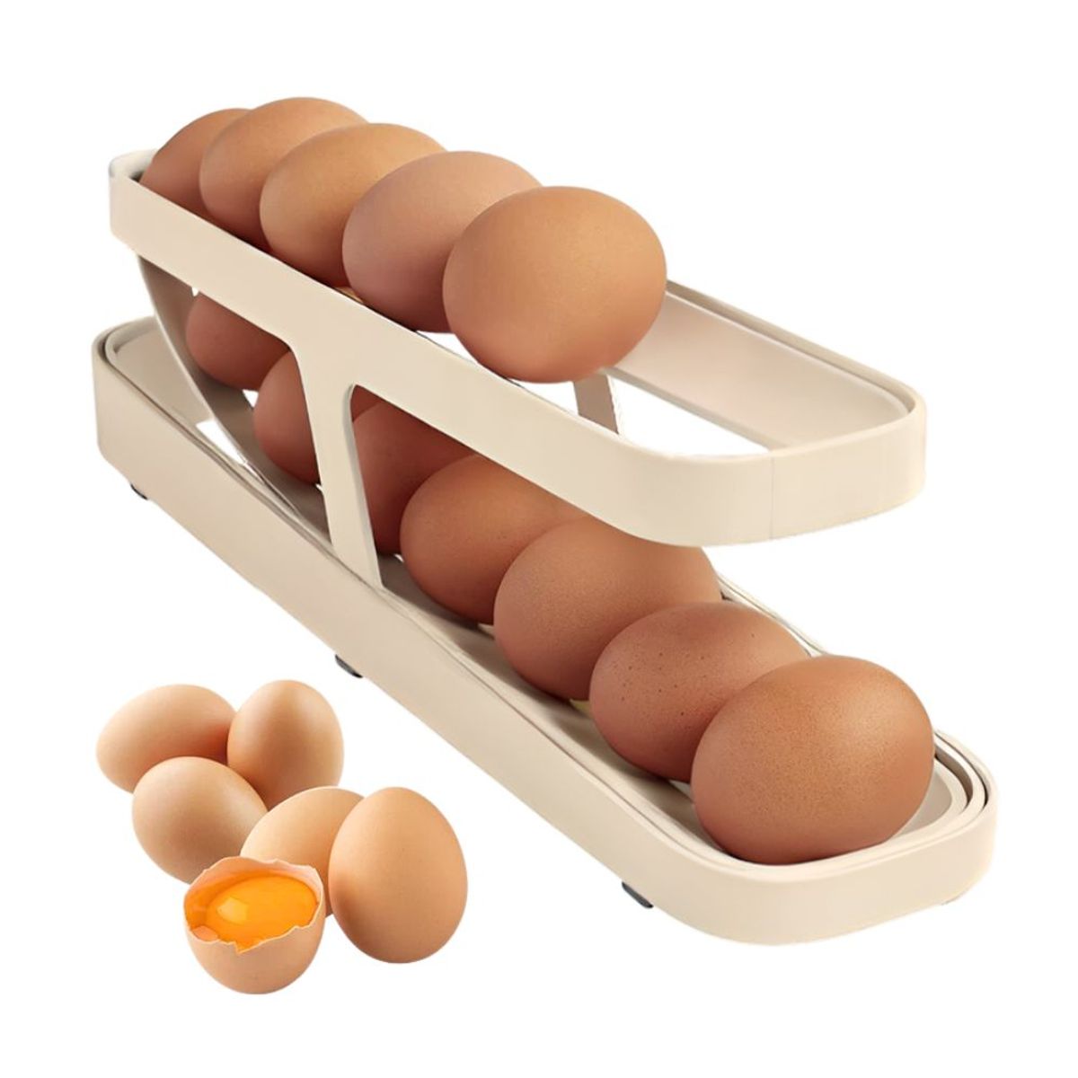 INSPIRA - Dispensador de Huevos Lineal 2 Niveles