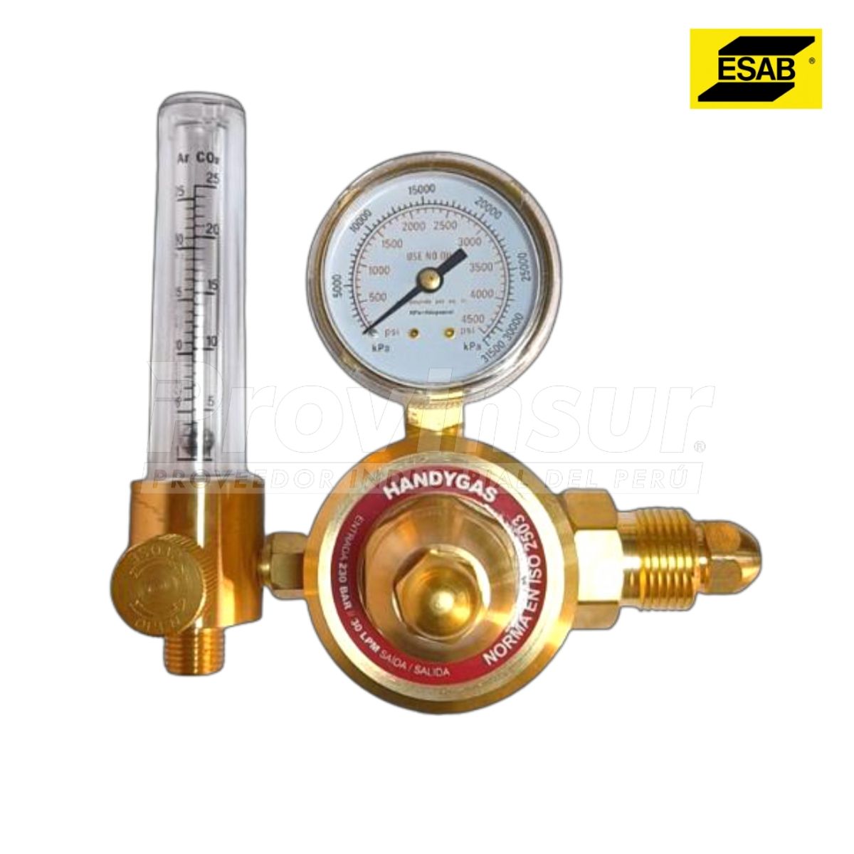 ESAB - Regulador de Argón HandyGas ESAB para proceso TIG  MIG