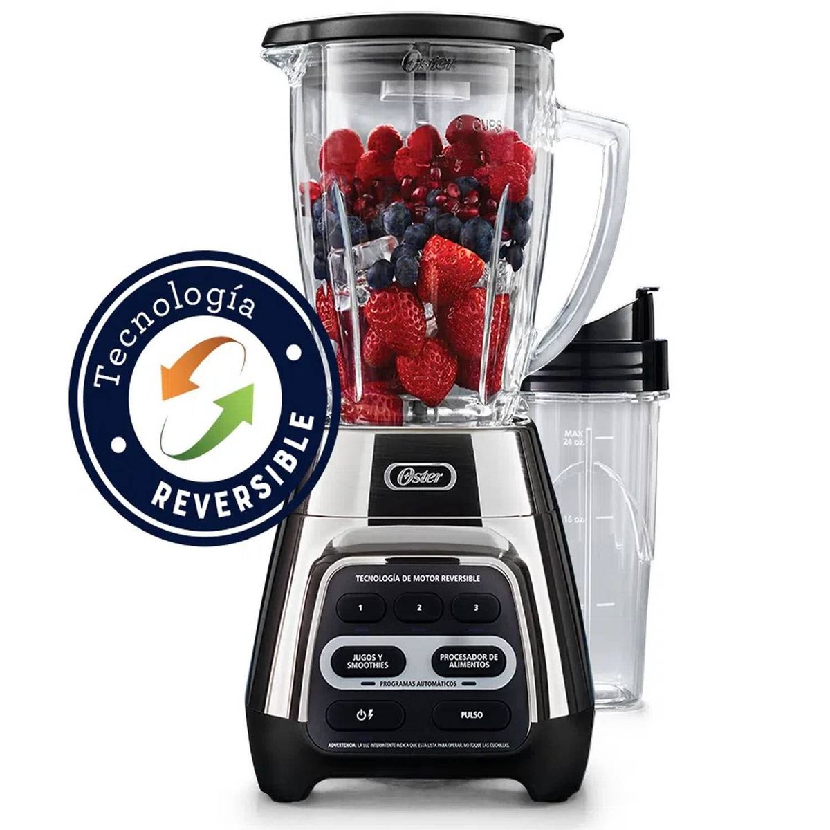 OSTER - Licuadora Oster 3 Velocidades 1.5Lt 600W BLSTPYG1211NBG - Negro