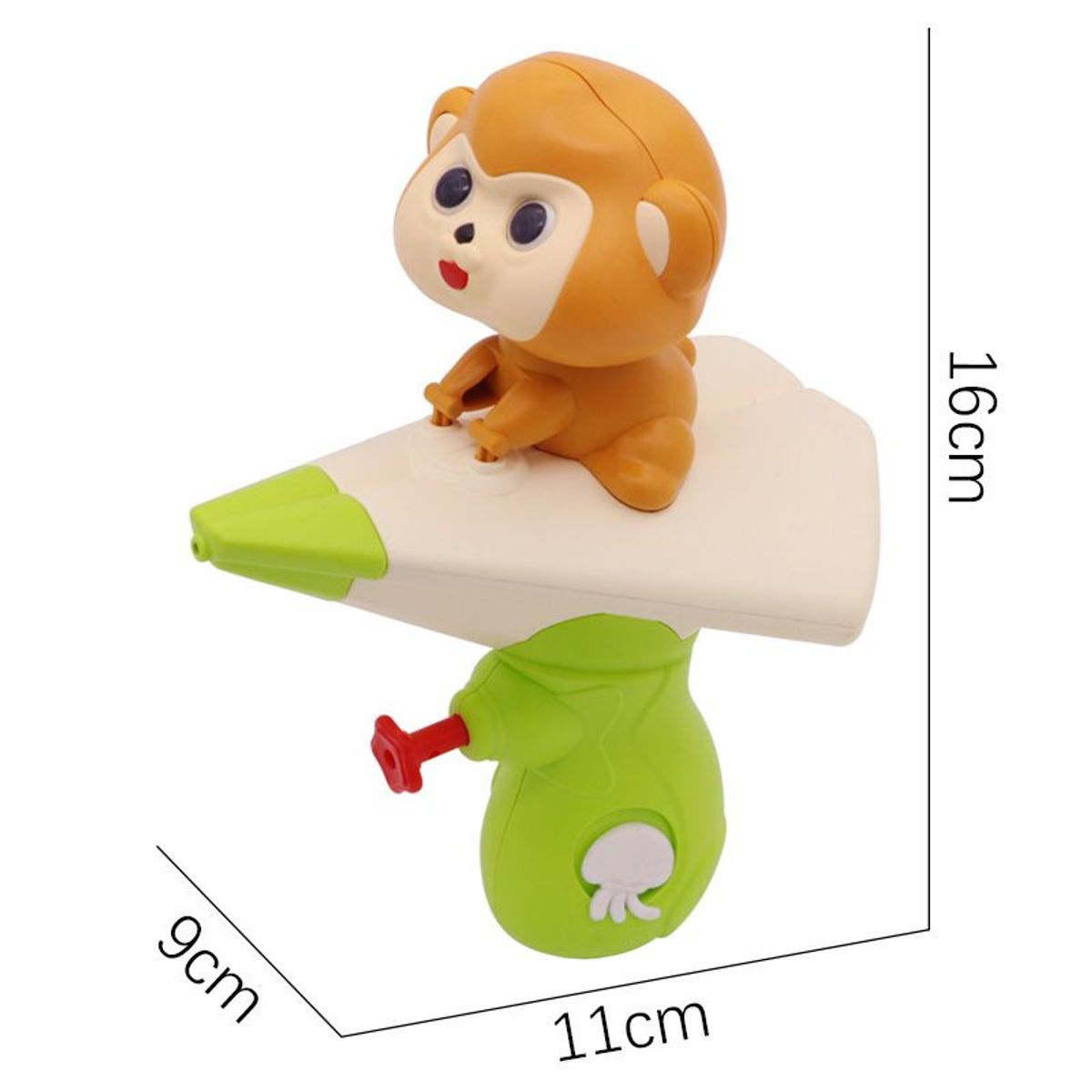 GENERICO - Pistola de agua de juguete para niños dibujitos - Mono