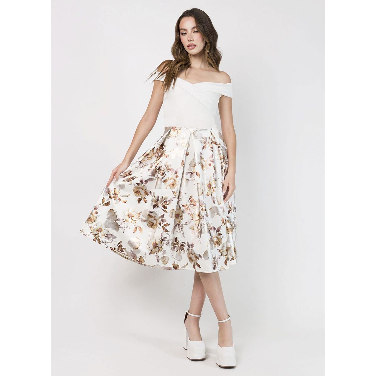 DOLCATTA - Vestido Claire - Ivory Color - Dolcatta