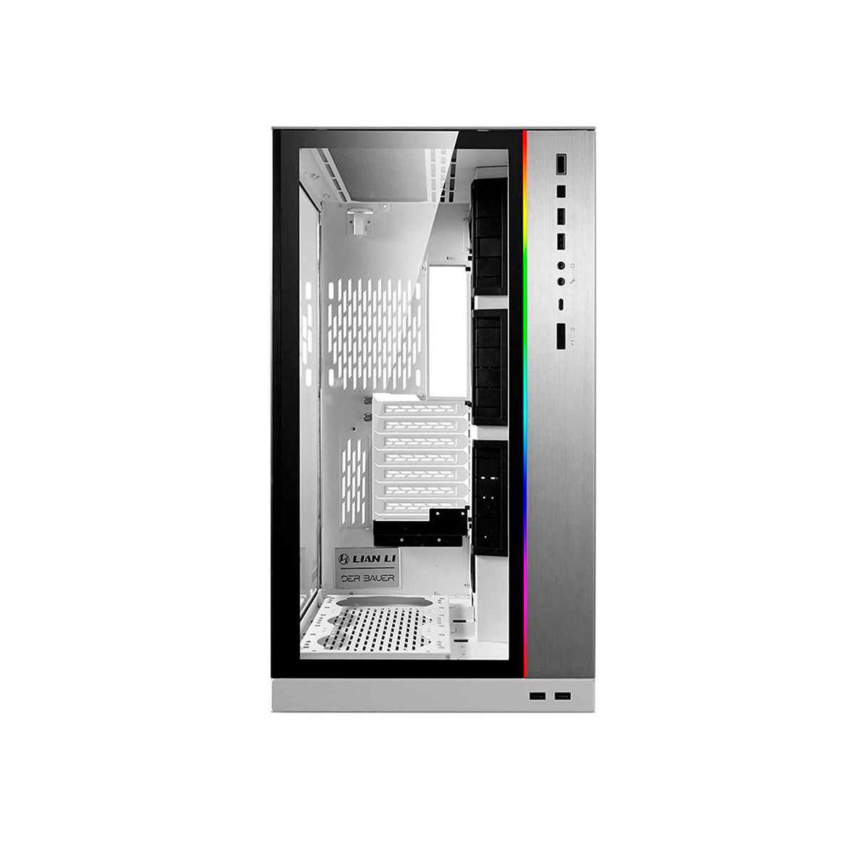 LIAN LI - CASE LIAN LI PC-011 DYNAMIC XL ROG CERTIFIED WHITE P/N:G99.011DXL-W.00