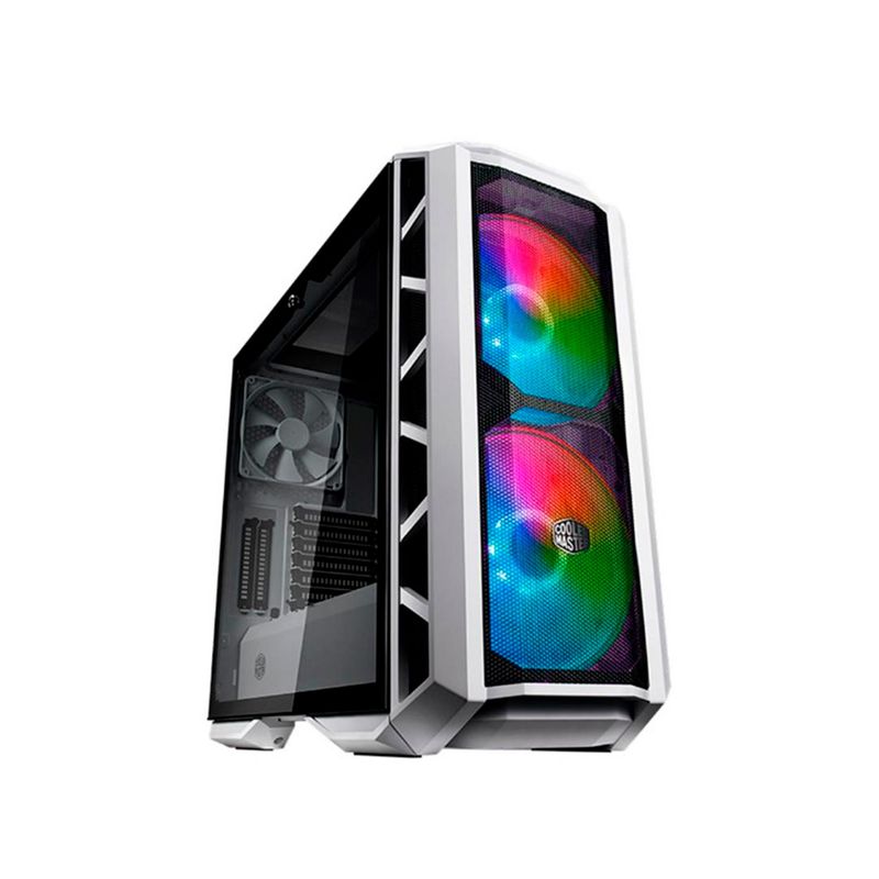 COOLER MASTER - CASE COOLER MASTER MESH WHITE ARGB V. TEMPLADO P/N: MCM-H500P-WGNN-S01