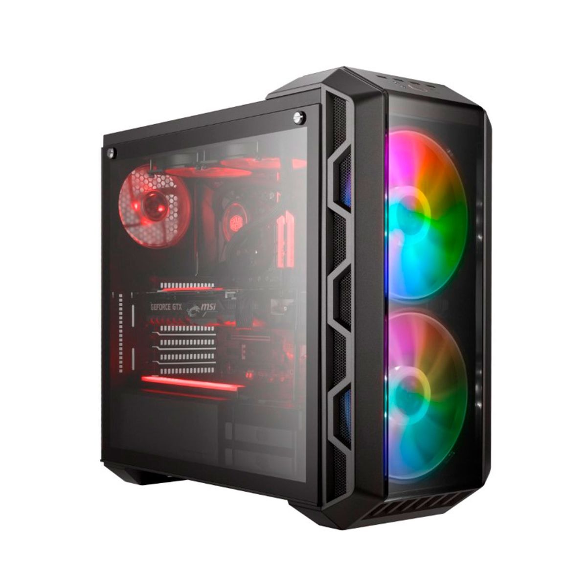 COOLER MASTER - CASE COOLER MASTER MASTERCASE H500 S/FUENTE P/N: MCM-H500-IGNN-S01