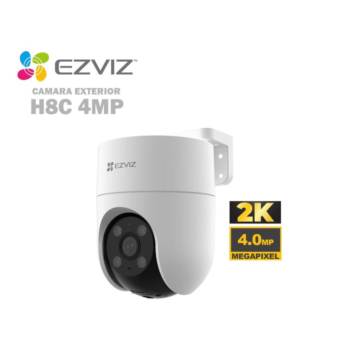 EZVIZ - CS-H8C-R100-1J4WKFL CAMARA H8C EZVIZ IP PT EXT 4MP WIFI 24GHZ LENTE 4MM