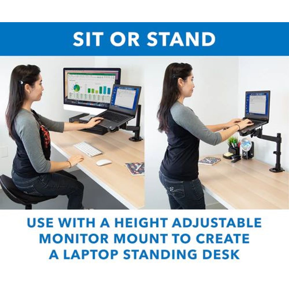 GENERICO - MONTECH- Bandeja De Adaptación Vesa Universal para Laptop