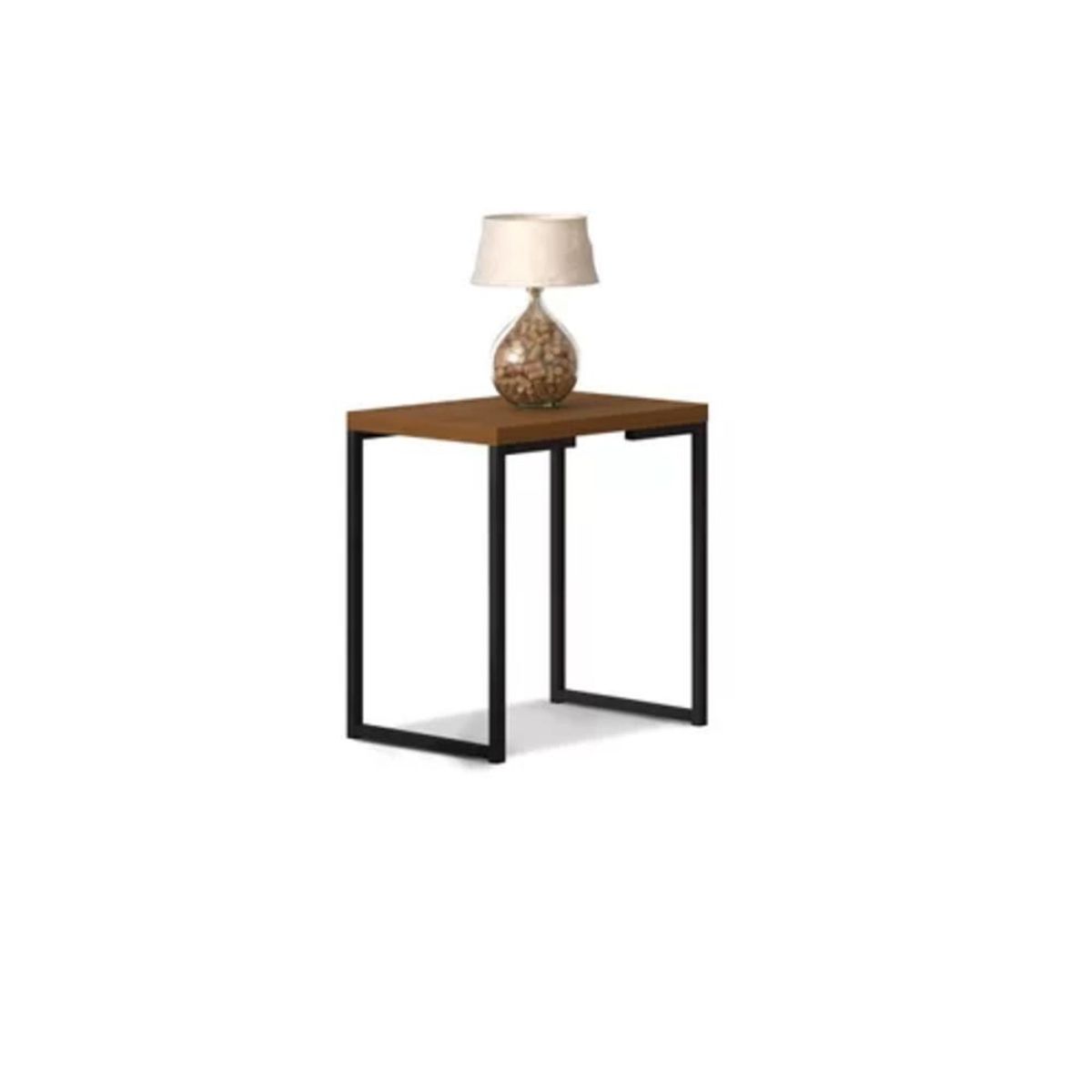 TU MESITA - Mesa de Centro Estilo Industrial Laos Marrón