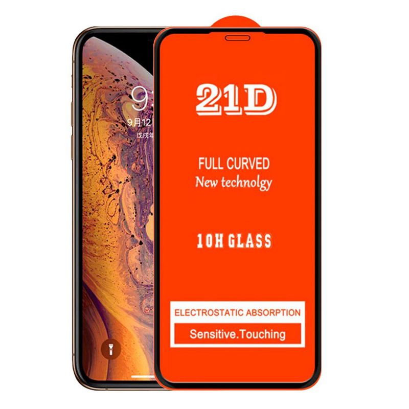 GENERICO - Mica para Iphone 7 Protector de pantalla 21D Antishock Resistente
