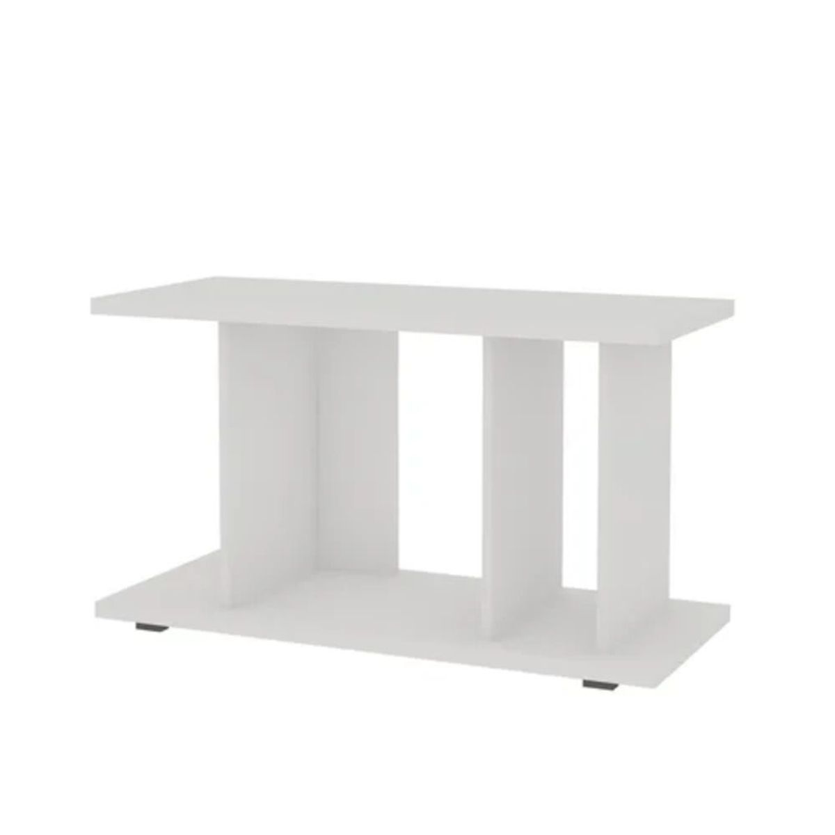 TU MESITA - Mesa Lateral Moderna Isa Blanco