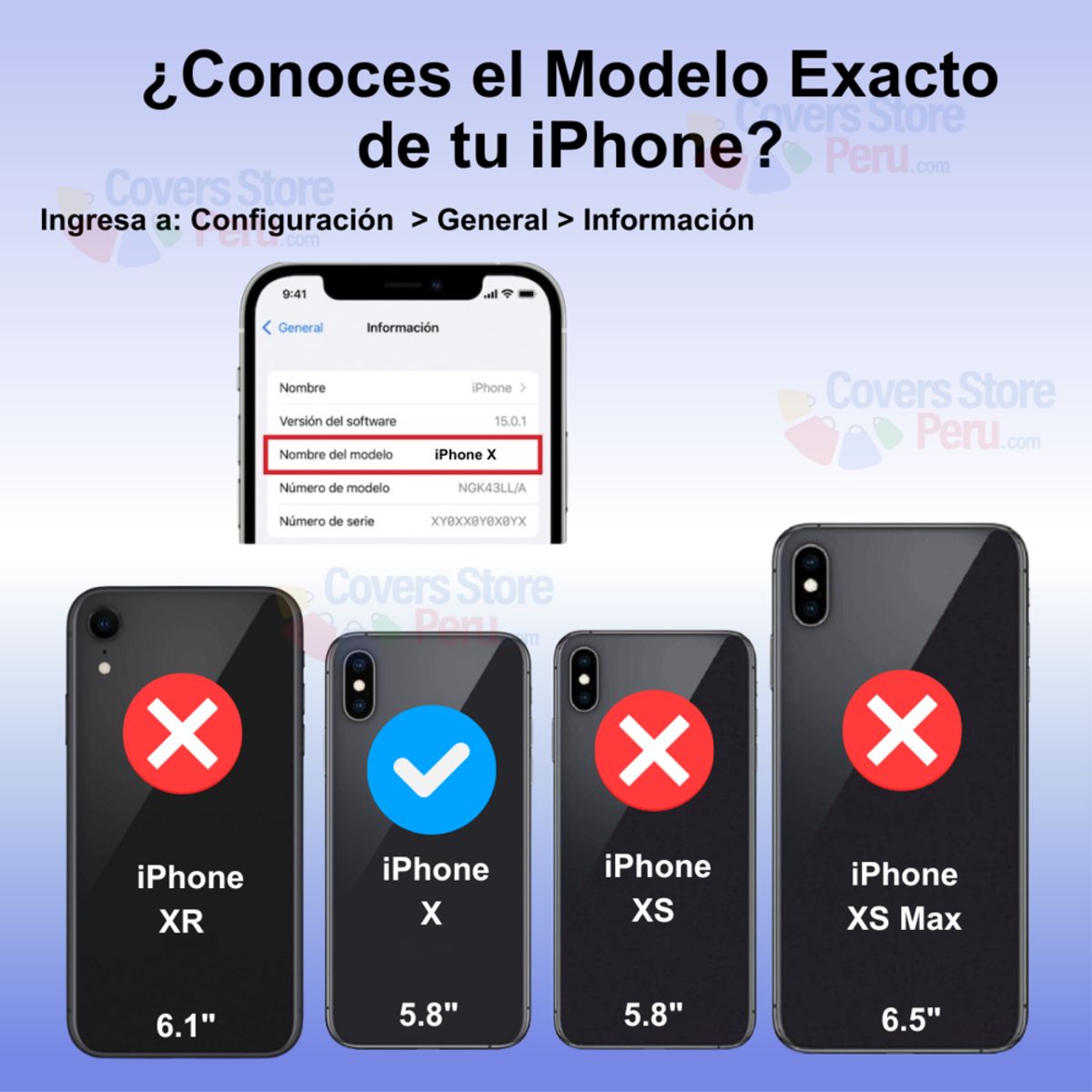 GENERICO - Mica para Iphone X Protector de pantalla 21D Antishock Resistente