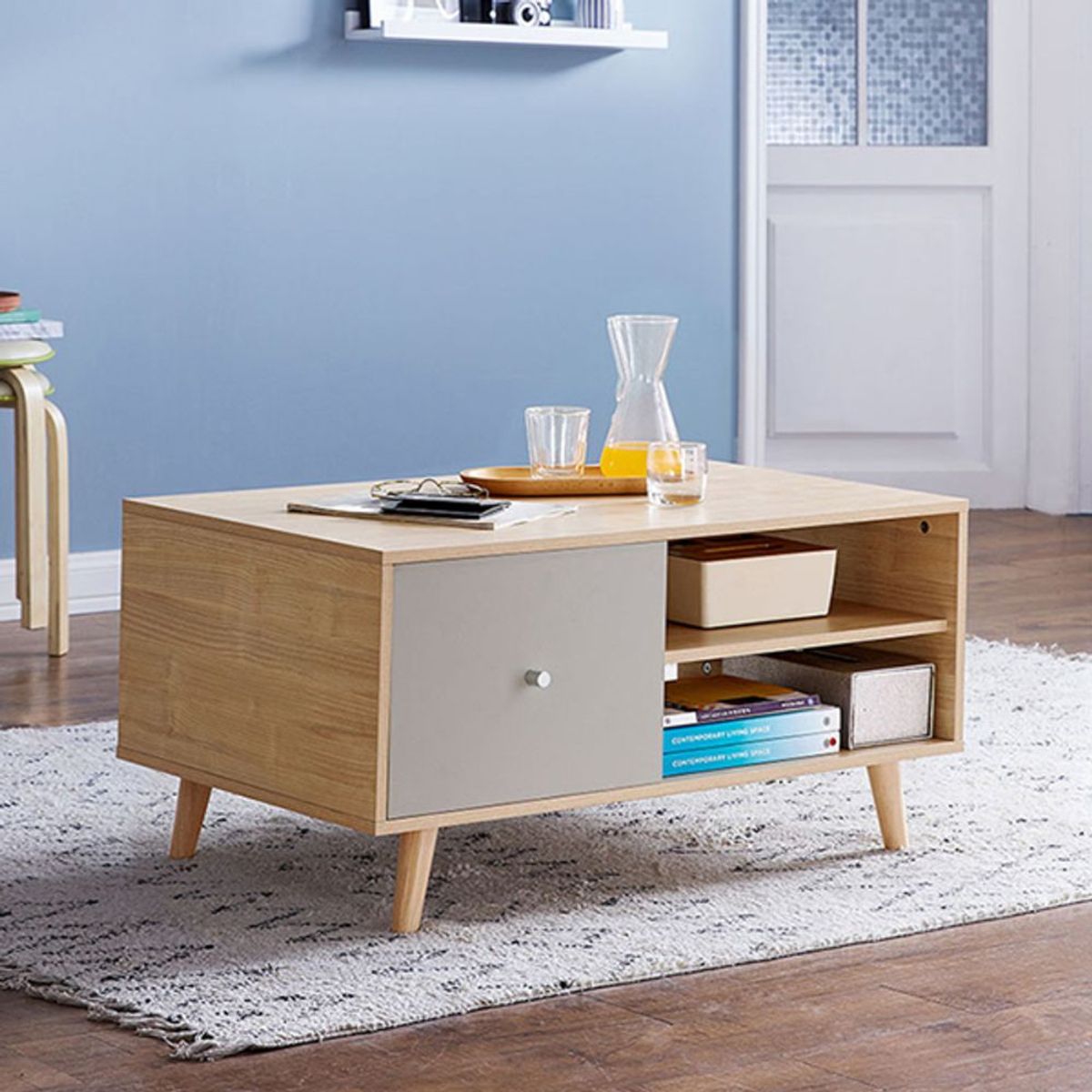 TU MESITA - Mesa de Centro Vintage Monik 90cm