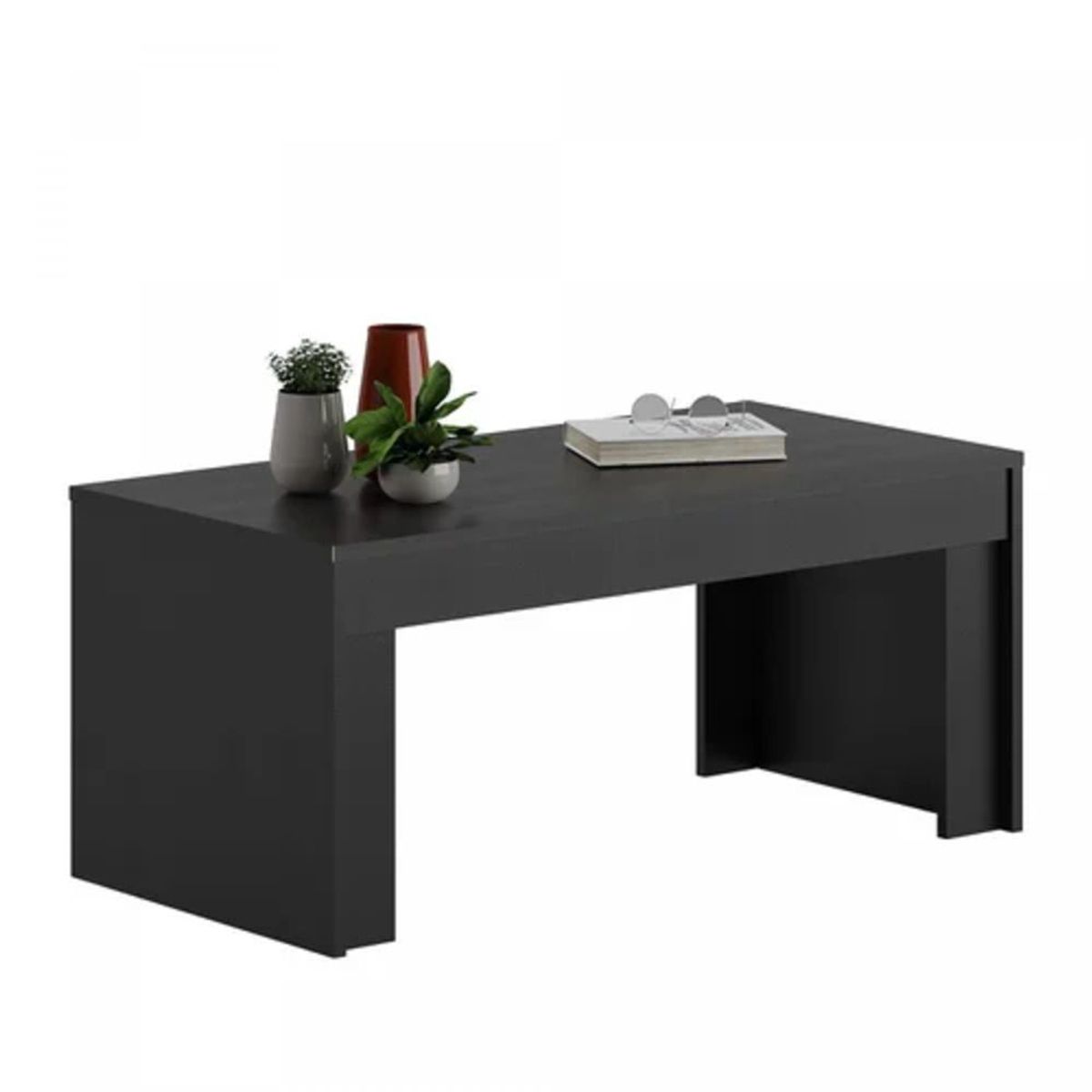 TU MESITA - Mesa de Centro Moderna Ficayo Negro