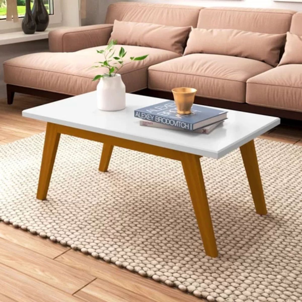 TU MESITA - Mesa de Centro Vintage Yorx 90cm