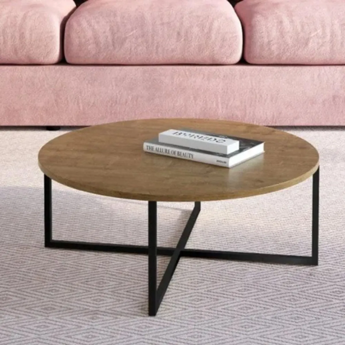 TU MESITA - Mesa de Centro Redonda Antonio Marrón