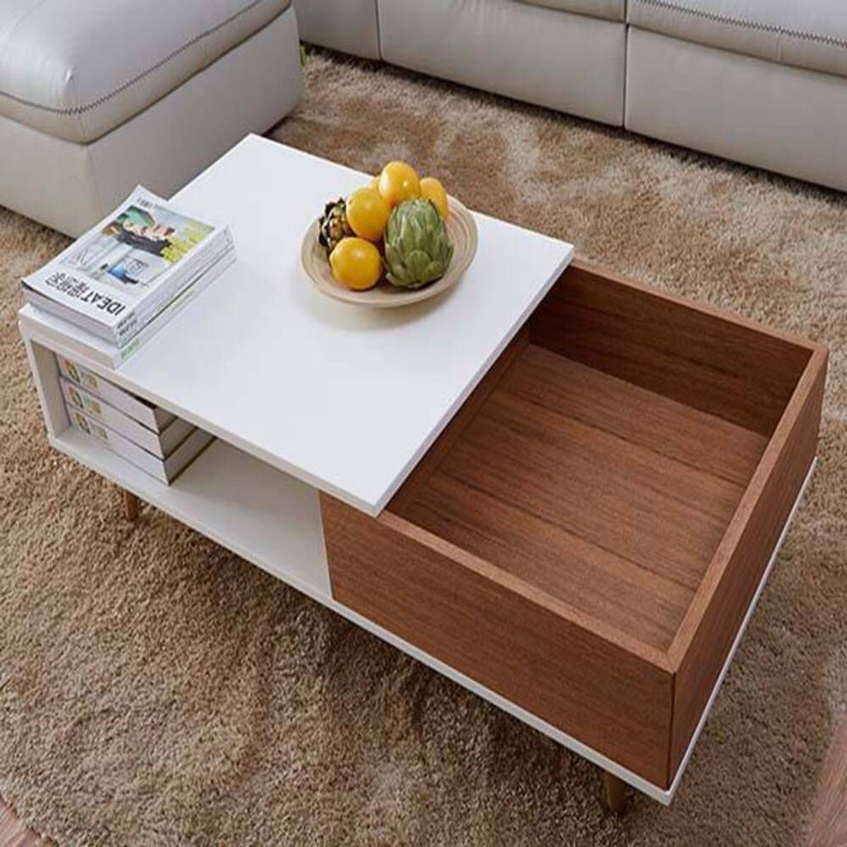 TU MESITA - Mesa de Centro Vintage Luz 120cm