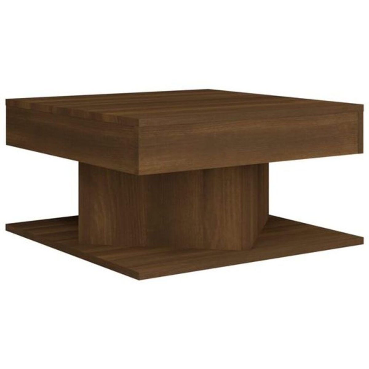 TU MESITA - Mesa de Centro Moderna Barbados Marrón