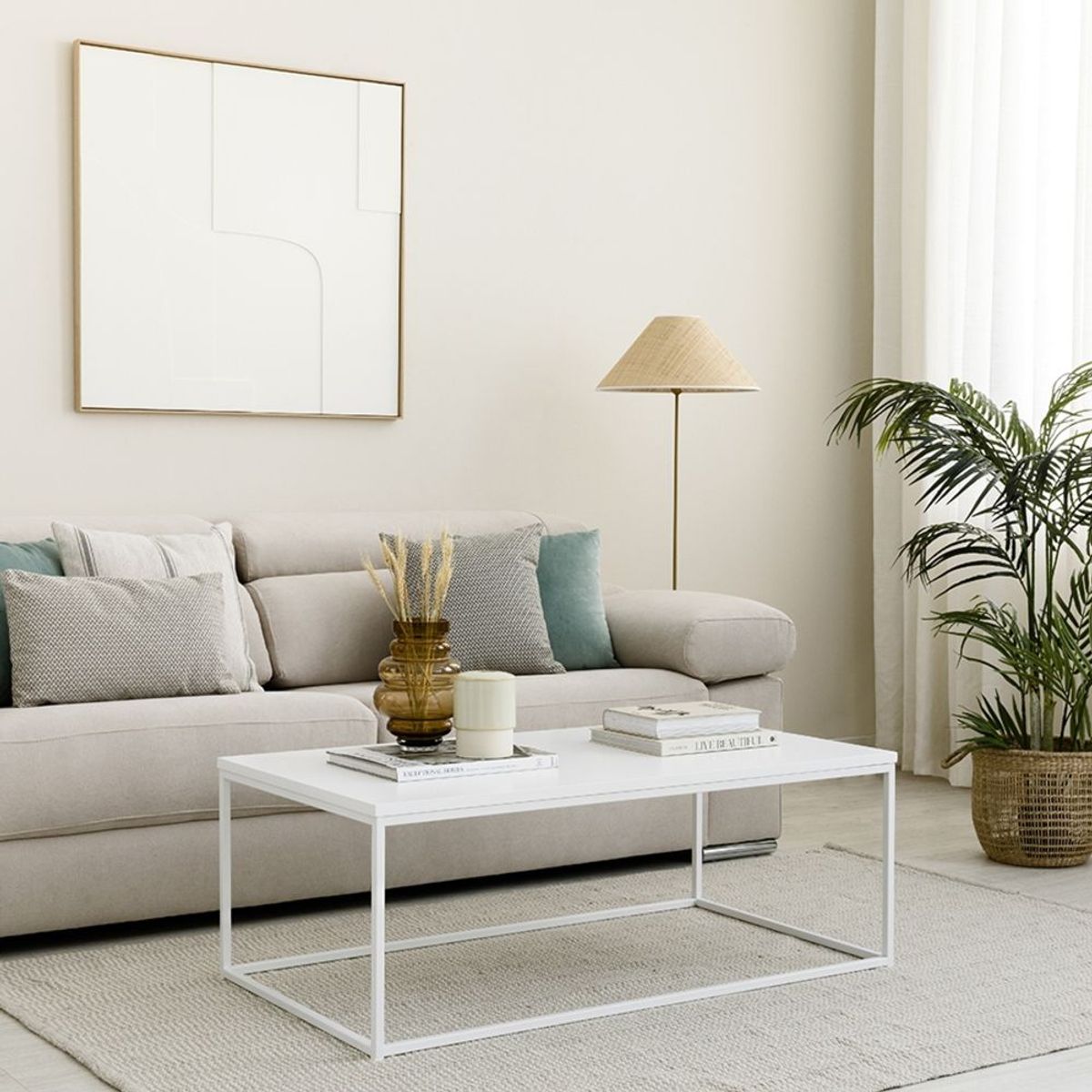 TU MESITA - Mesa de Centro Nórdica Clelia Blanco