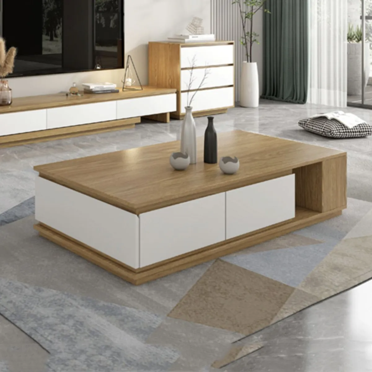 TU MESITA - Mesa de Centro Moderno Jeremy