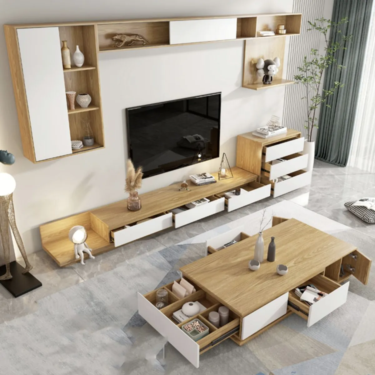 TU MESITA - Mesa de Centro Moderno Jeremy