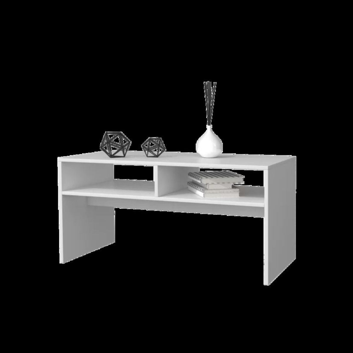 TU MESITA - Mesa de Centro Contemporánea Yakima Blanco