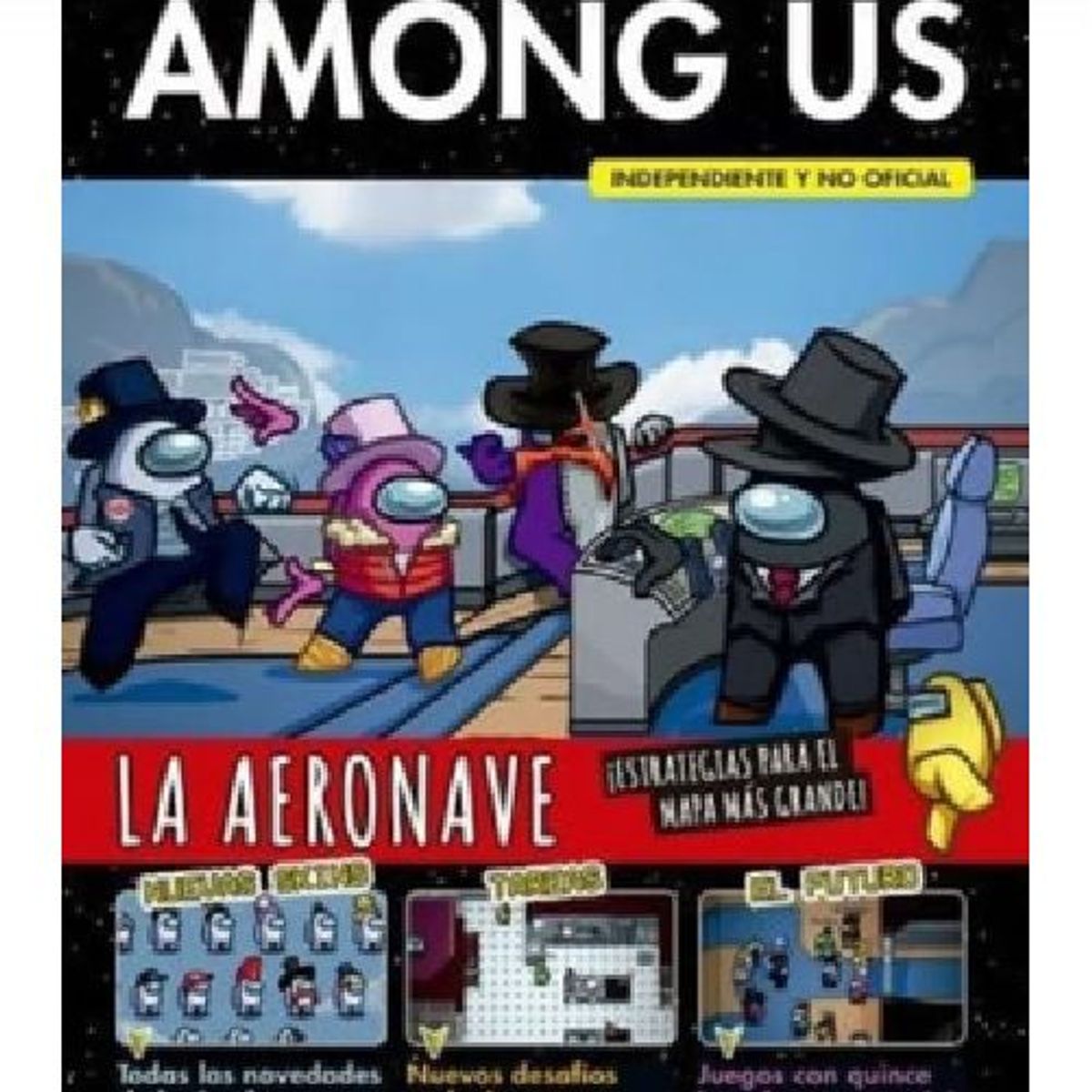 GENERICO - Libro Infantil Among Us - La Aeronave