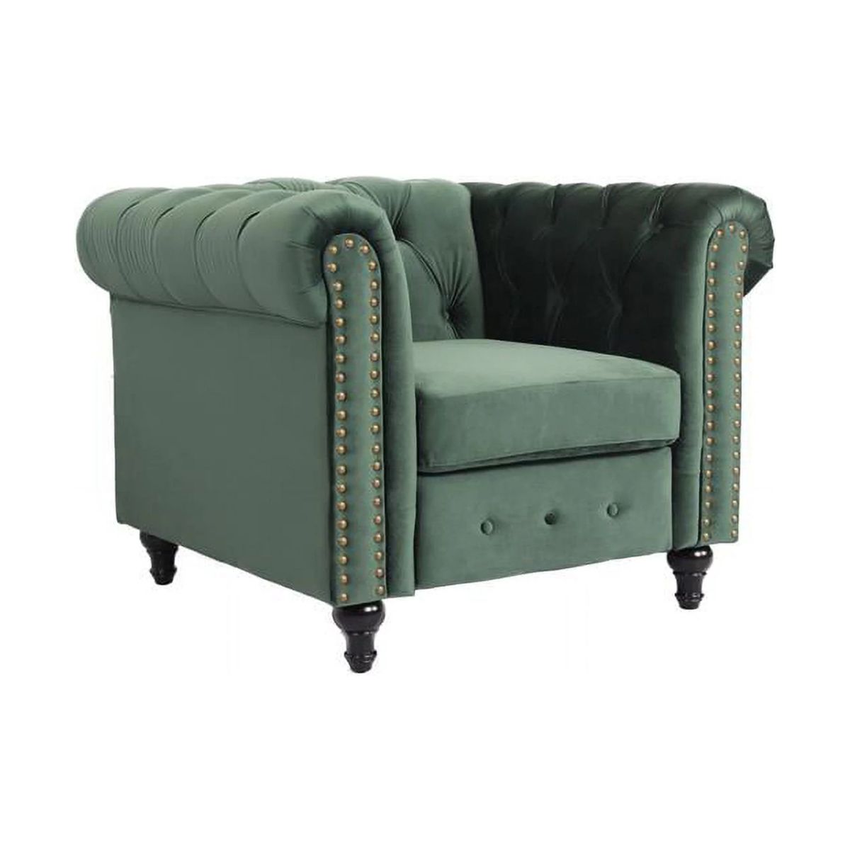 MODELARQ - SALA 3 2 1 LOUIS Verde oscuro