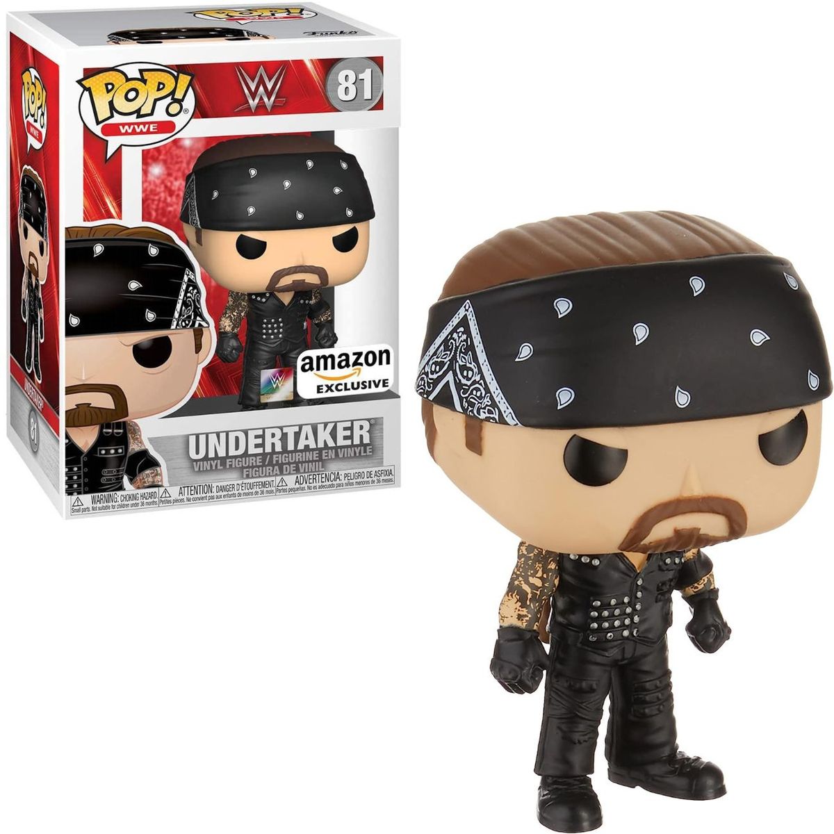 FUNKO - Funko Pop Undertaker 81 WWE - Boneyard Exclusivo Amazon