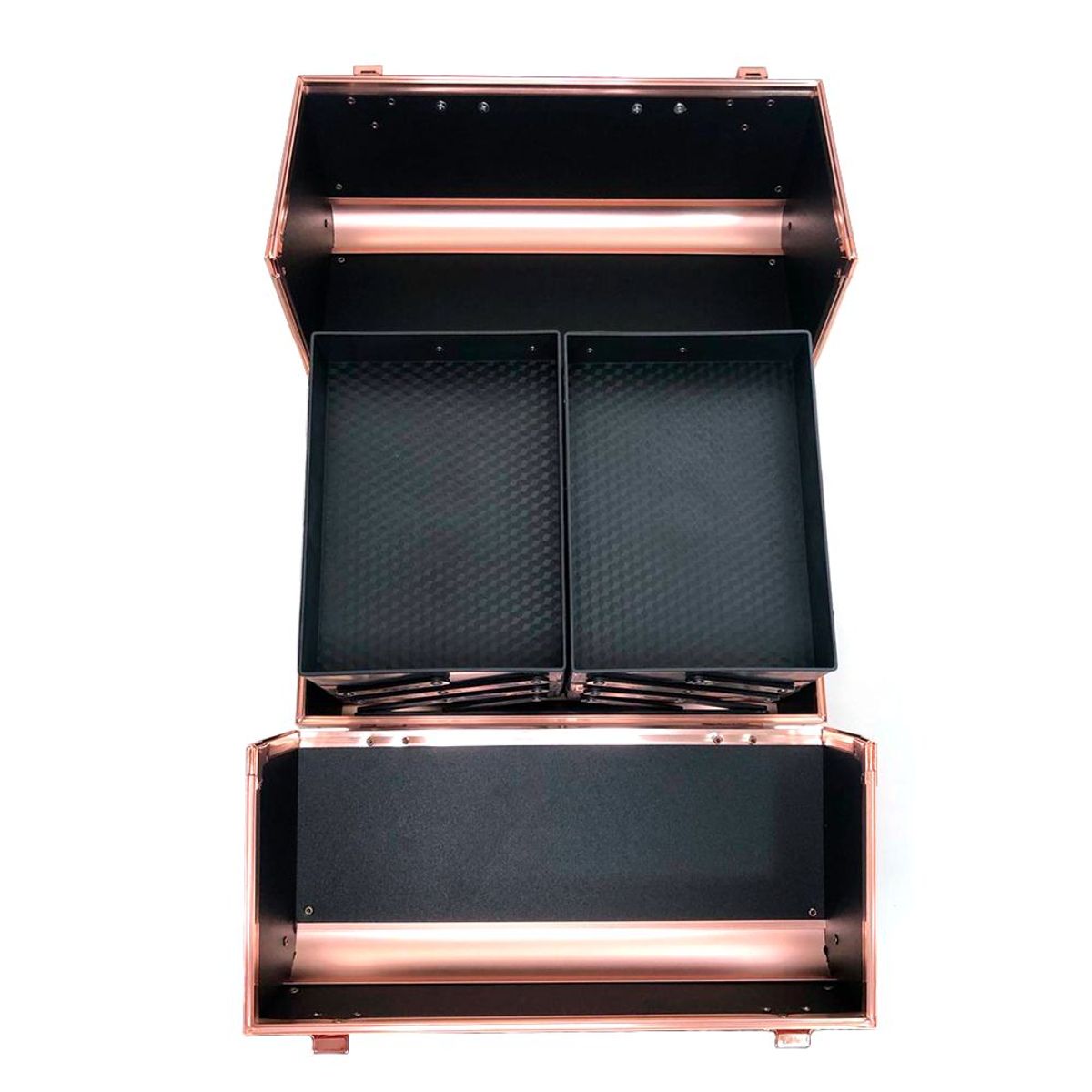 GENERICO - Maleta Maletin Organizador De Maquillaje Pro XL Rose Heart