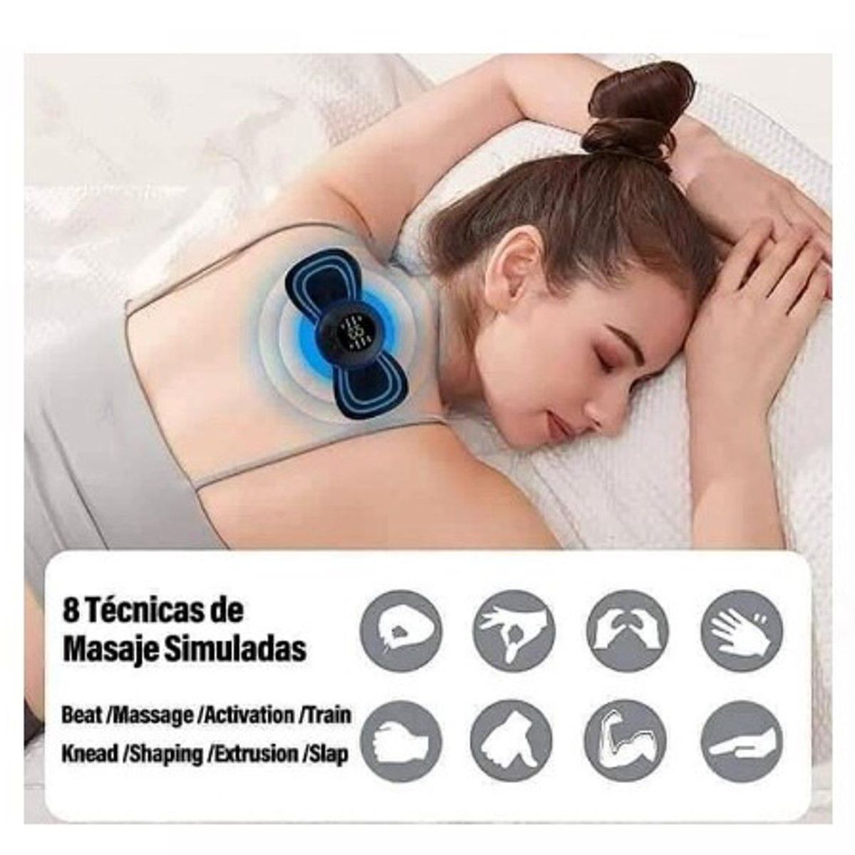 GENERICO - Mini Masajeador Mariposa Recargable  Electrico