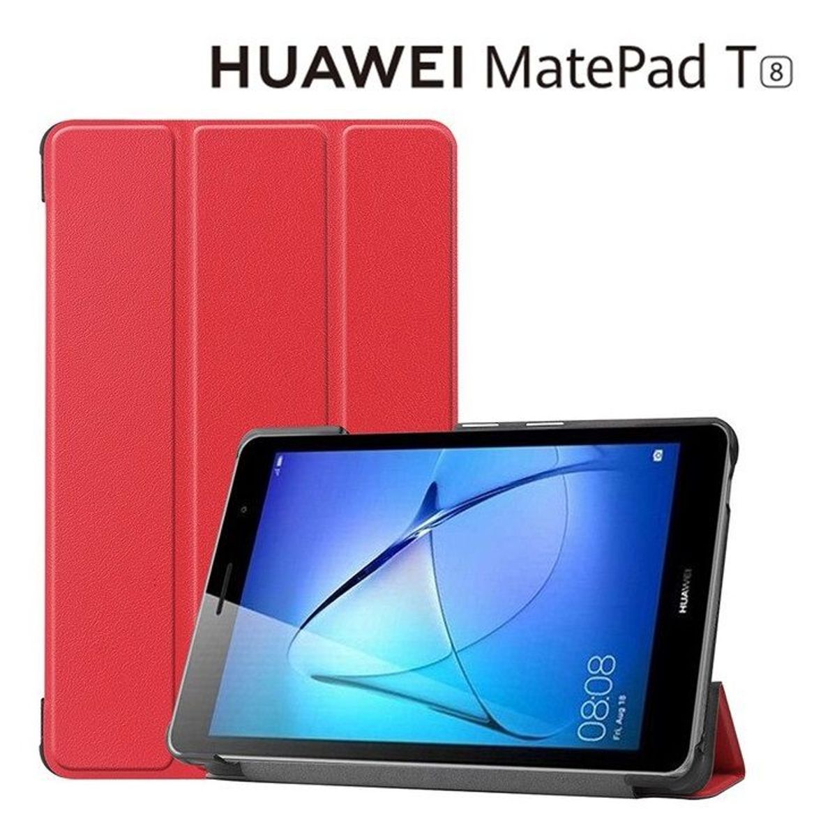 GENERICO - Funda Case Magnetica para Huawei MatePad T8 8.0 Flip Cover Protector